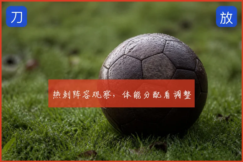 热刺阵容观察，体能分配看调整